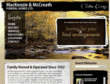 Tablet Screenshot of mackenzieandmccreath.com